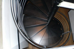 Rundtreppe Draufsicht